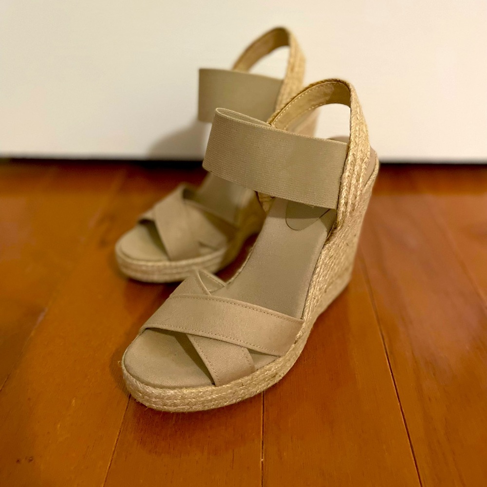 Ralph Lauren wedges!  Size 6. Barely worn!